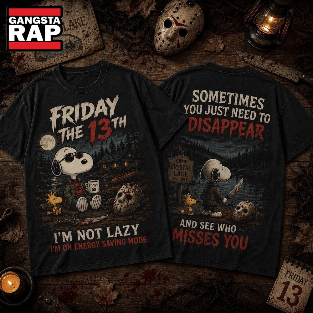 Friday the 13th Camp Crystal Lake Energy Saving Mode Horror Graphic 3D Shirt , Music Trending 3D Shirt Friday The 13th Camp Crystal Lake Energy Saving Mode Horror Graphic 3D Shirt