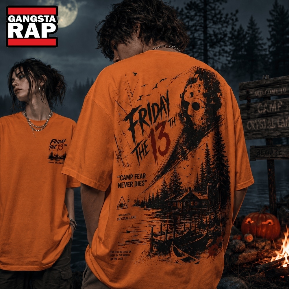 Friday the 13th Camp Fear Never Dies Halloween New Design 3D Shirt