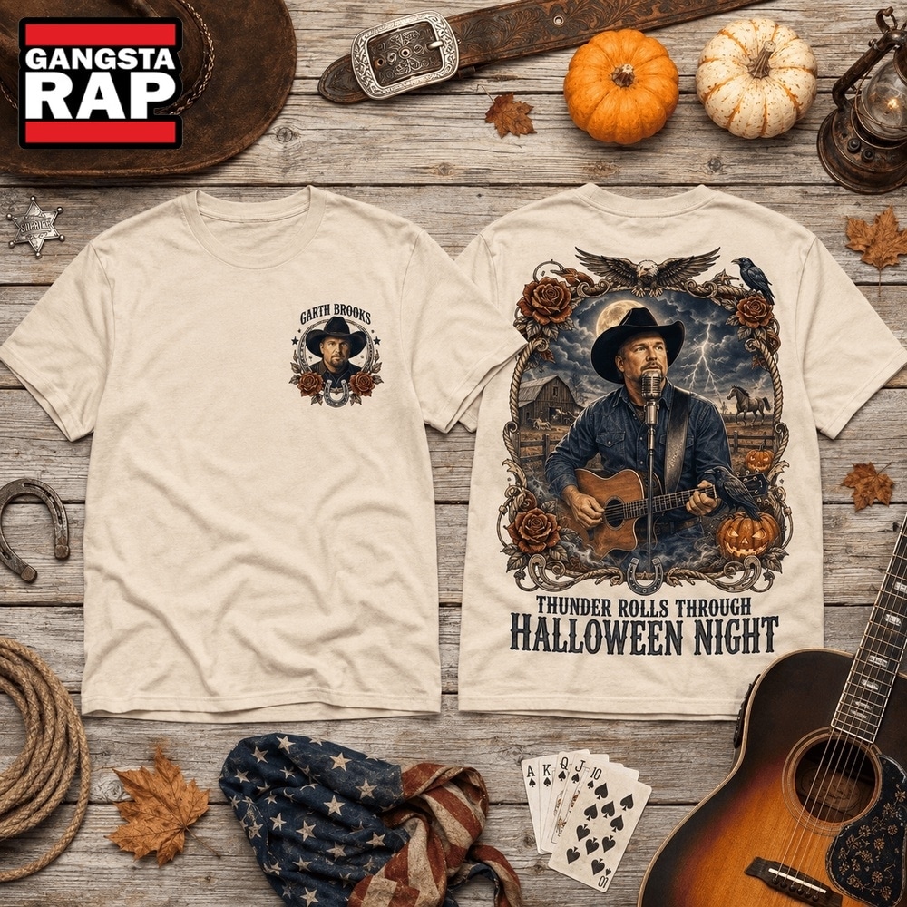 Garth Brooks Thunderstorm Rodeo 3D Shirt, Trending 3D Music Shirt Garth Brooks Thunderstorm Rodeo 3D Shirt, Trending 3D Music Shirt