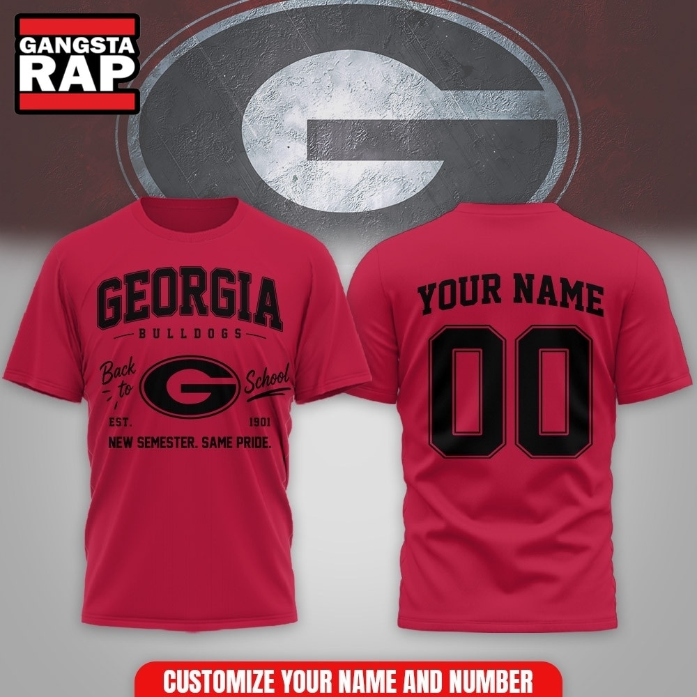 Georgia Bulldogs NCAA Campus Pride Back to School 2026 Personalized 3D Shirt , NCAA 3D Shirt Georgia Bulldogs NCAA Campus Pride Back to School 2026 Personalized 3D Shirt , NCAA 3D Shirt