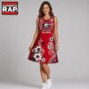 Georgia Bulldogs NCAA Sporty Floral Elegance Women’s Sleeveless Dress, NCAA Women Dress Shirt Georgia Bulldogs Ncaa Sporty Floral Elegance Women S Sleeveless Dress