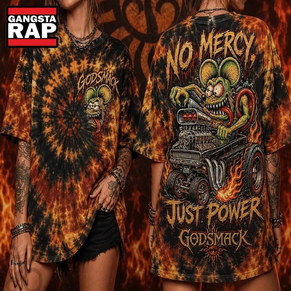 Godsmack No Mercy 3D AOP T Shirt , Music Trending 3D Shirt Godsmack No Mercy 3D AOP T Shirt , Music Trending 3D Shirt