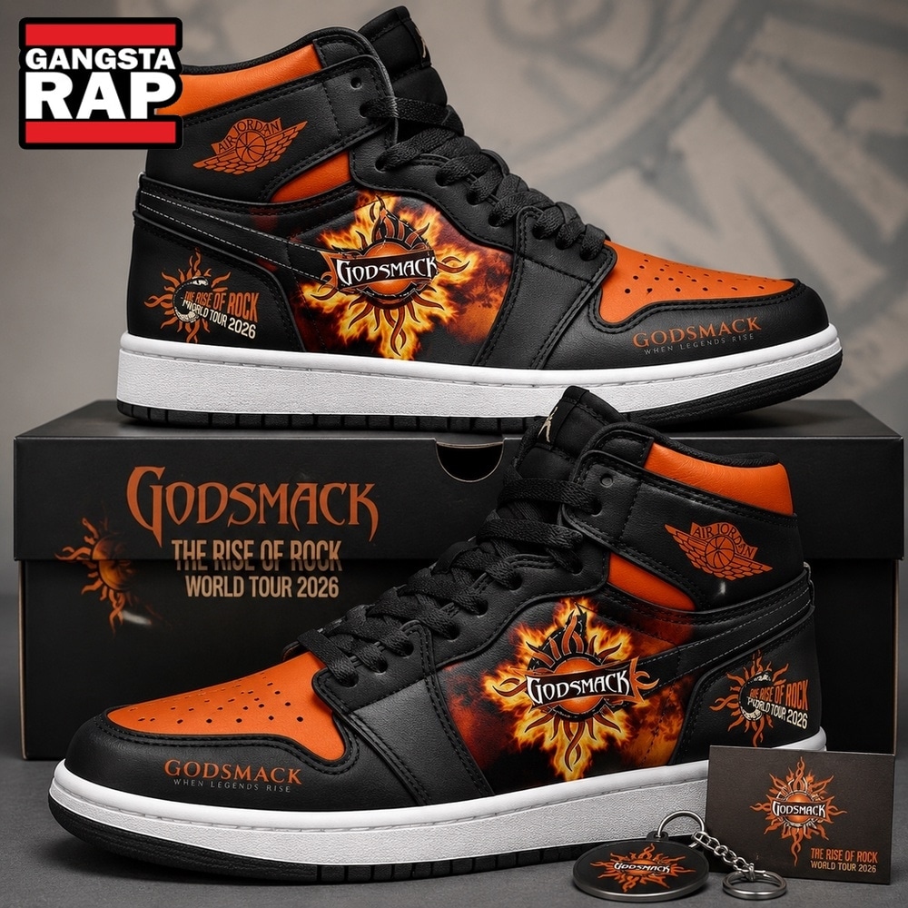 Godsmack The Rise of Rock World Tour 2026 Stone Temple Pilots Air Jordan 1 Shoes , Trending Music Shoes Godsmack The Rise of Rock World Tour 2026 Stone Temple Pilots Air Jordan 1 Shoes , Trending Music Shoes