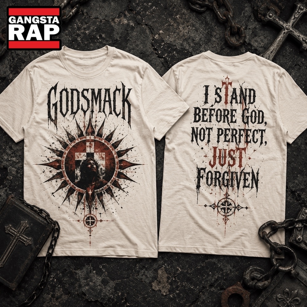 Godsmack x Jesus Just Forgiven 3D Shirt, Trending 3D Music Shirt Godsmack x Jesus Just Forgiven 3D Shirt, Trending 3D Music Shirt