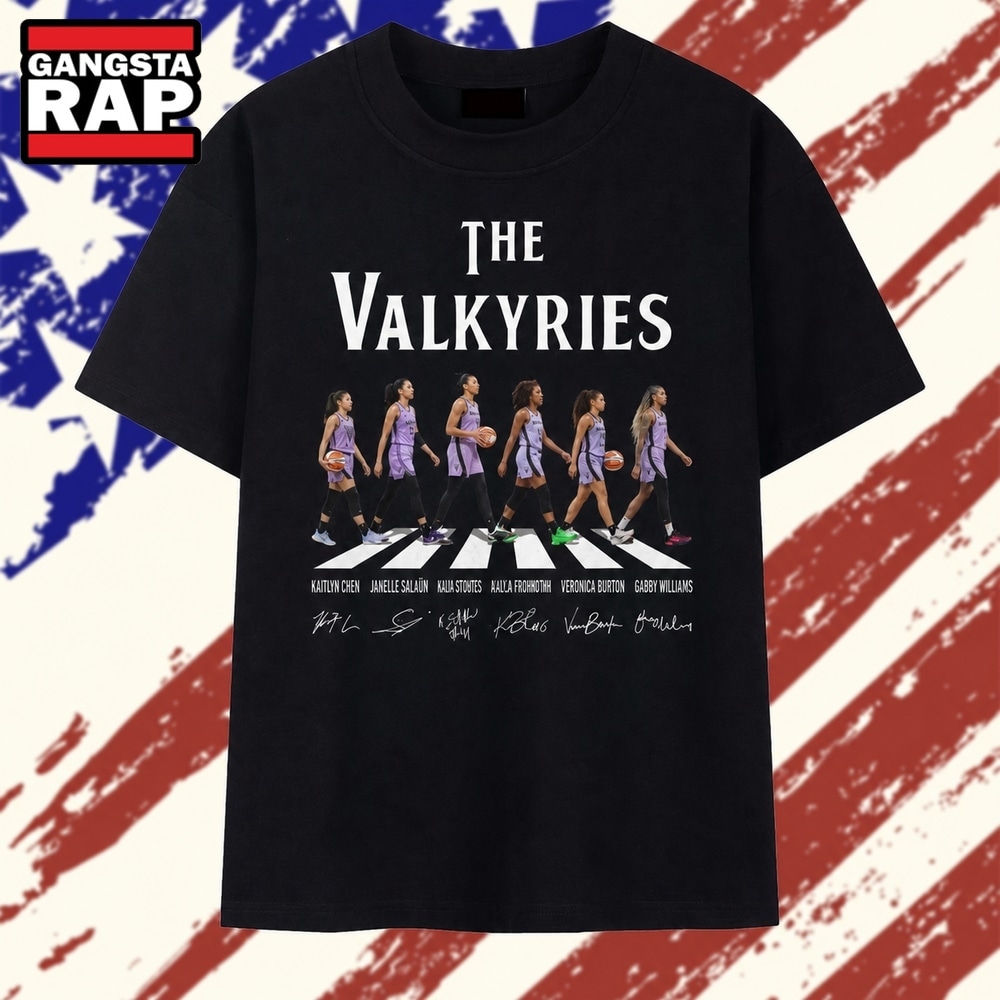 Golden State Valkyries Players Abbey Road Style Signatures 2026 T Shirt, Trending 2D Shirt Golden State Valkyries Players Abbey Road Style Signatures 2026 T Shirt, Trending 2D Shirt