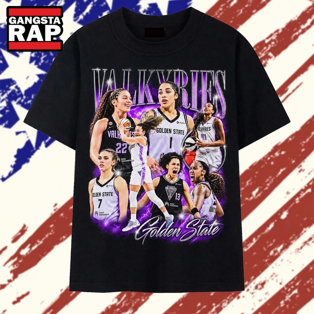 Golden State Valkyries Vintage 90s Bootleg Graphic Style Fan T Shirt, Trending 2D Shirt Golden State Valkyries Vintage 90s Bootleg Graphic Style Fan T Shirt, Trending 2D Shirt