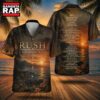 Great Rock Band Rush Chronicles Summer Aloha Hawaiian Shirt, Music Hawaiian Shirt Great Rock Band Rush Chronicles Summer Aloha Hawaiian Shirt