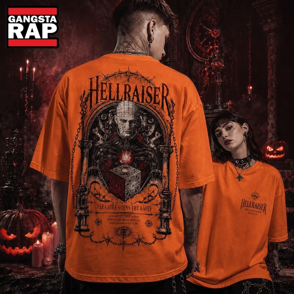 Hellraiser Pleasure Opens the Gates Gothic Horror New Design 3D Shirt
