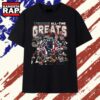 Houston Texans All Time Greats 2002 2026 Signatures Graphic T Shirt, Trending 2D Shirt Houston Texans All Time Greats 2002 2026 Signatures Graphic T Shirt
