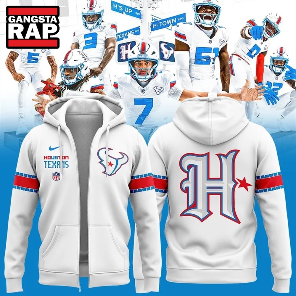 Houston Texans Rivalries By the H For the H 2026 Zip Hoodie, Trending Design Shirt Houston Texans Rivalries By the H For the H 2026 Zip Hoodie, Trending Design Shirt