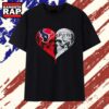 Houston Texans x San Antonio Spurs skulls face to face heart shape distressed T Shirt , Vintage Trending Shirt 2 Houston Texans x San Antonio Spurs skulls face to face heart shape distressed T Shirt , Vintage Trending Shirt Houston Texans X San Antonio Spurs Skulls Face TO Face Heart Shape Distressed T Shirt
