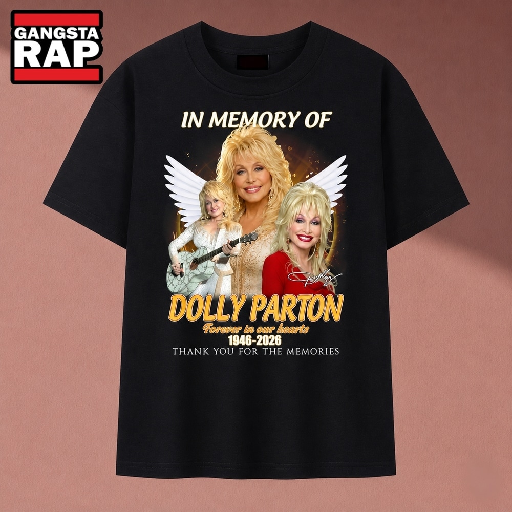 In Memory Of Dolly Parton Wings Guitar 1946 2026 Tribute T Shirt, Music 2D Shirt In Memory Of Dolly Parton Wings Guitar 1946 2026 Tribute T Shirt, Music 2D Shirt