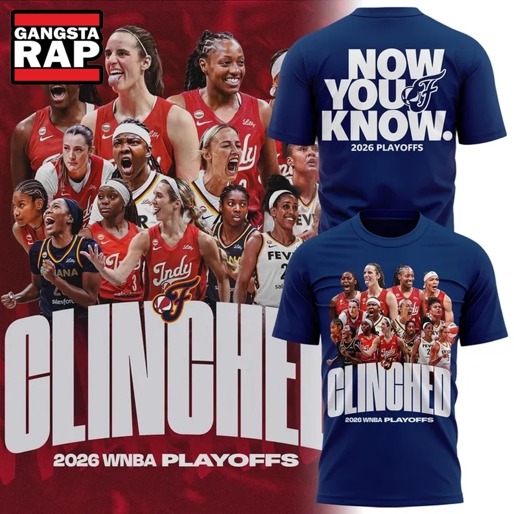 Indiana Fever 2026 WNBA PLAYOFFS Now You Know T Shirt, Trending Design Shirt Indiana Fever 2026 WNBA PLAYOFFS Now You Know T Shirt, Trending Design Shirt