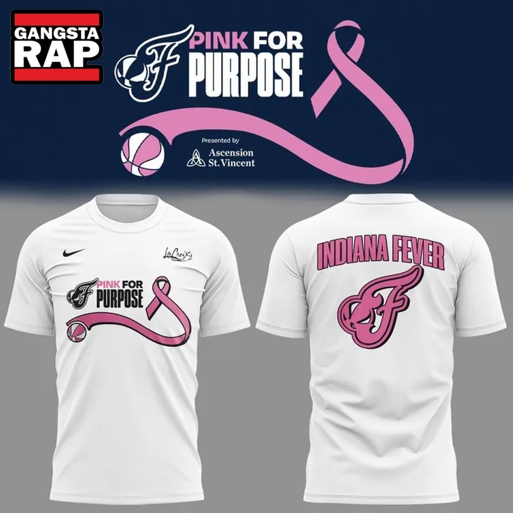 Indiana Fever Pink for Purpose T Shirt, Trending Design Shirt Indiana Fever Pink for Purpose T Shirt, Trending Design Shirt
