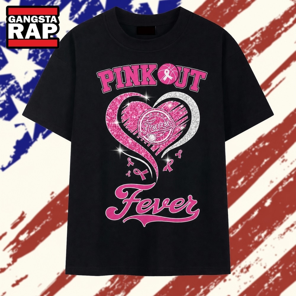 Indiana Fever Pink Out Breast Cancer Awareness Heart Basketball T Shirt, Trending 2D Shirt Indiana Fever Pink Out Breast Cancer Awareness Heart Basketball T Shirt, Trending 2D Shirt