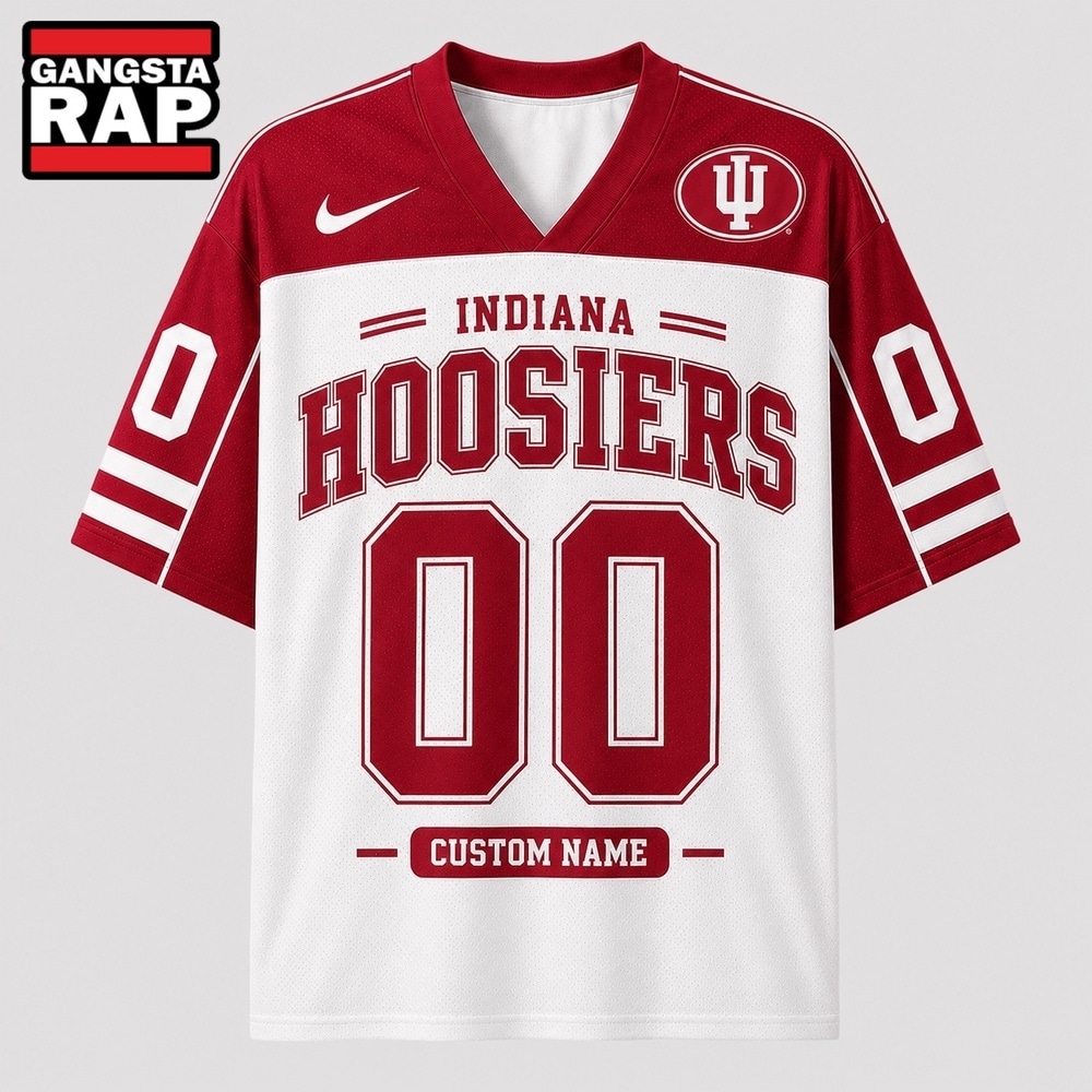 Indiana Hoosiers NCAA College Team Pride Personalized Football jersey, NCAA Football Jersey Indiana Hoosiers NCAA College Team Pride Personalized Football jersey, NCAA Football Jersey