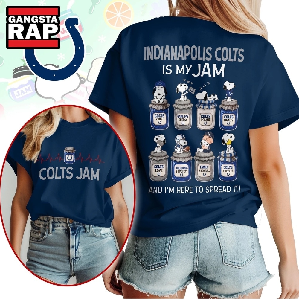 Indianapolis Colts NFL Jam Snoopy Peanuts Football Fan 3D Shirt, Football New Design Shirt Indianapolis Colts NFL Jam Snoopy Peanuts Football Fan 3D Shirt, Football New Design Shirt
