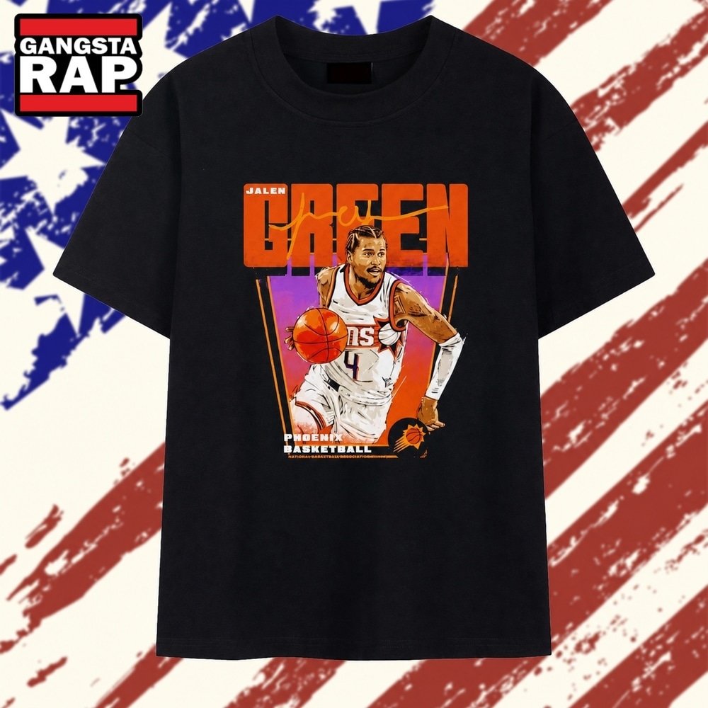 Jalen Green Phoenix basketball signature T Shirt, Trending 2D Shirt Jalen Green Phoenix basketball signature T Shirt, Trending 2D Shirt