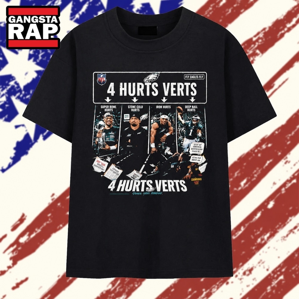 Jalen Hurts Philadelphia Eagles NFL 4 Hurts Verts T Shirt , Vintage Trending Shirt Jalen Hurts Philadelphia Eagles NFL 4 Hurts Verts T Shirt , Vintage Trending Shirt
