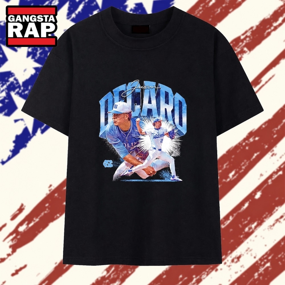 Jason DeCaro North Carolina Tar Heels NCAA baseball vintage T Shirt, Trending 2D Shirt Jason DeCaro North Carolina Tar Heels NCAA baseball vintage T Shirt, Trending 2D Shirt