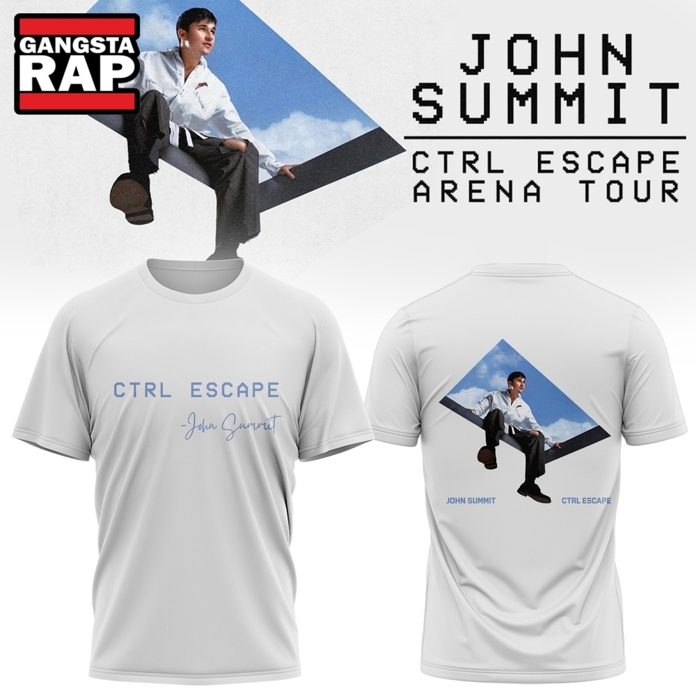 John Summit CTRL ESCAPE Arena Tour 2026 Limited Edition T Shirt , Music Trend Shirt John Summit CTRL ESCAPE Arena Tour 2026 Limited Edition T Shirt , Music Trend Shirt