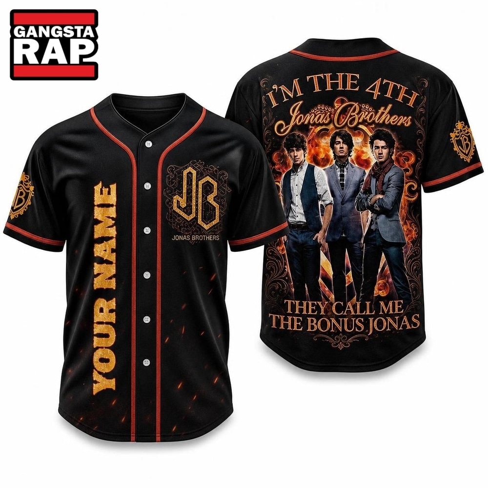 Jonas Brothers Baseball Jersey , Music Fans Jersey Shirt Jonas Brothers Baseball Jersey , Music Fans Jersey Shirt