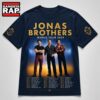 Jonas Brothers Five Albums One Night The Tour 2024 3D Shirt , Music Trending 3D Shirt 2 Jonas Brothers Five Albums One Night The Tour 2024 3D Shirt , Music Trending 3D Shirt Jonas Brothers Five Albums One Night The Tour 2024 3D Shirt