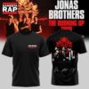 Jonas Brothers The Burning Up Tour 2026 New Design T Shirt, Trending 3D Music Shirt Jonas Brothers The Burning UP Tour 2026 New Design T Shirt