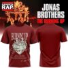 Jonas Brothers The Burning Up Tour 2026 Signature Red T Shirt, Trending 3D Music Shirt Jonas Brothers The Burning UP Tour 2026 Signature Red T Shirt