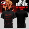 Jonas Brothers The Burning Up Tour 2026 Signature T Shirt, Trending 3D Music Shirt Jonas Brothers The Burning UP Tour 2026 Signature T Shirt