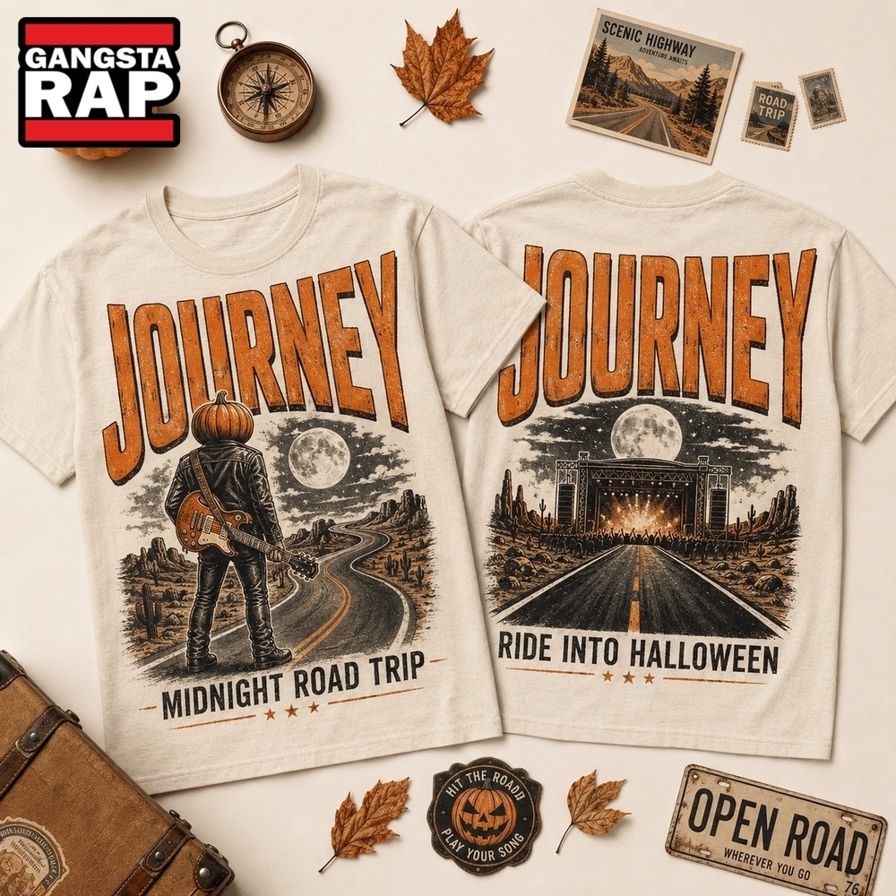Journey Midnight Road Trip Halloween 3D Shirt, Trending 3D Music Shirt Journey Midnight Road Trip Halloween 3D Shirt, Trending 3D Music Shirt