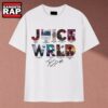 Juice WRLD 999 Album Title Collage Signature Tribute T Shirt, Music 2D Shirt Juice Wrld 999 Album Title Collage Signature Tribute T Shirt