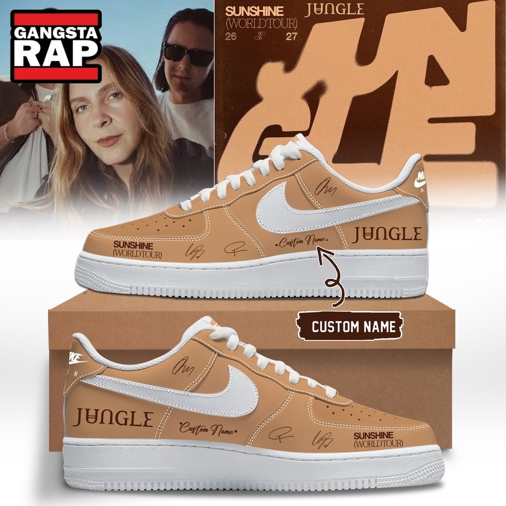 Jungle Sunshine World Tour 2026 27 Signature Air Force 1 Shoes Sneakers , Music Trending Shoes Jungle Sunshine World Tour 2026 27 Signature Air Force 1 Shoes Sneakers , Music Trending Shoes