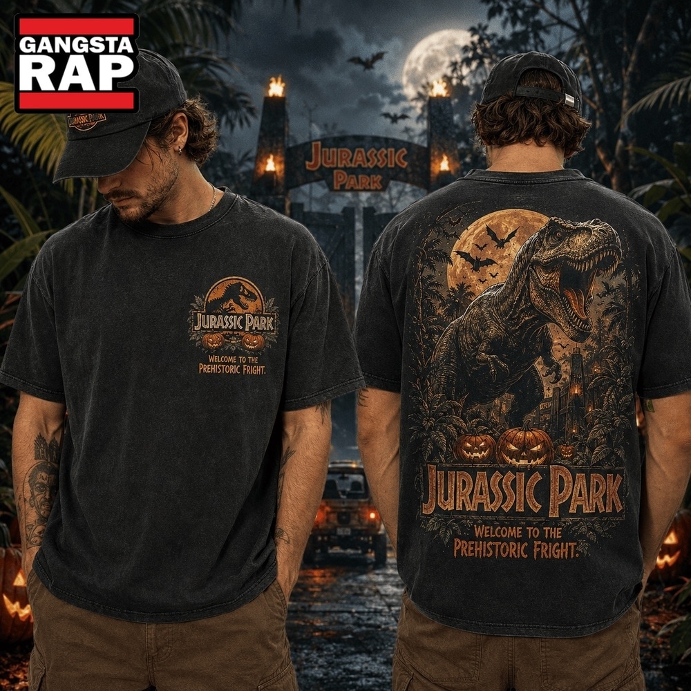 Jurassic Park Halloween Welcome to the Prehistoric Fright 2026 3D Shirt