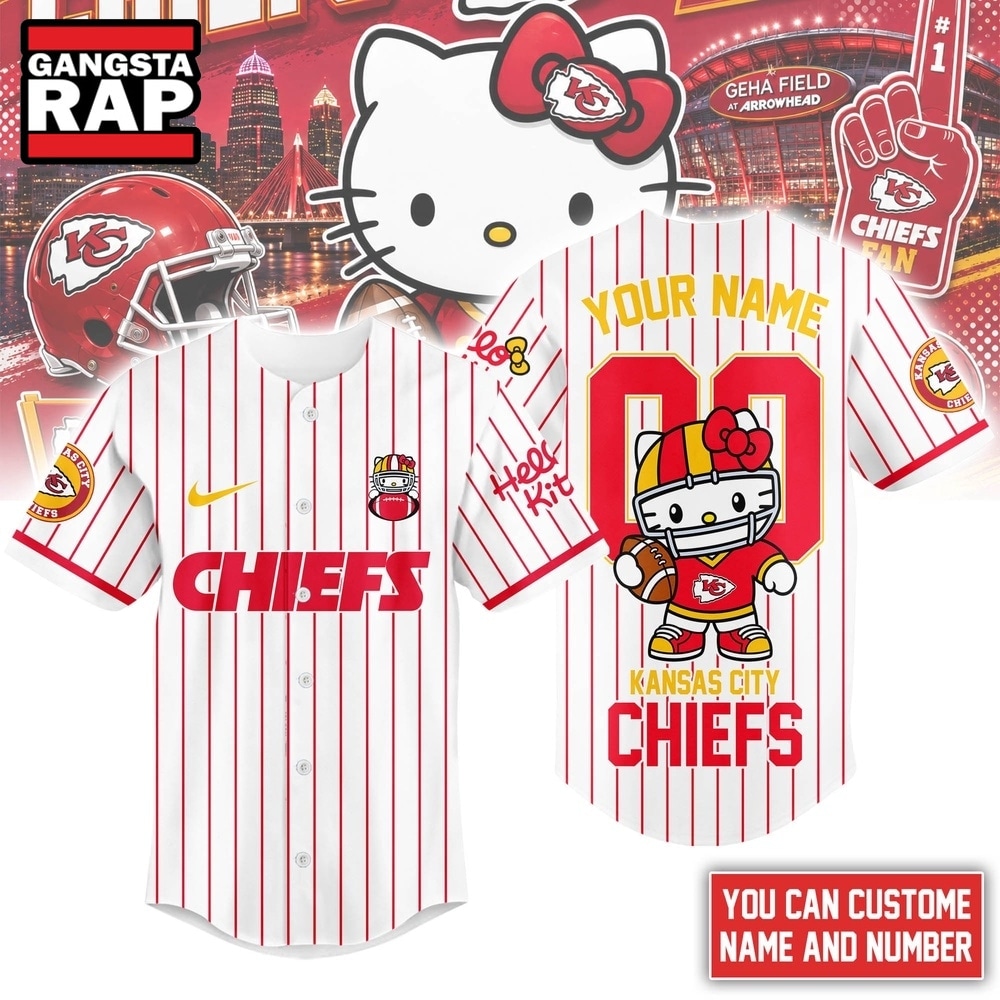 Kansas City Chiefs NFL Kitty Game Day Custom Baseball Jersey Shirt , NFL Baseball Jersey Kansas City Chiefs NFL Kitty Game Day Custom Baseball Jersey Shirt , NFL Baseball Jersey