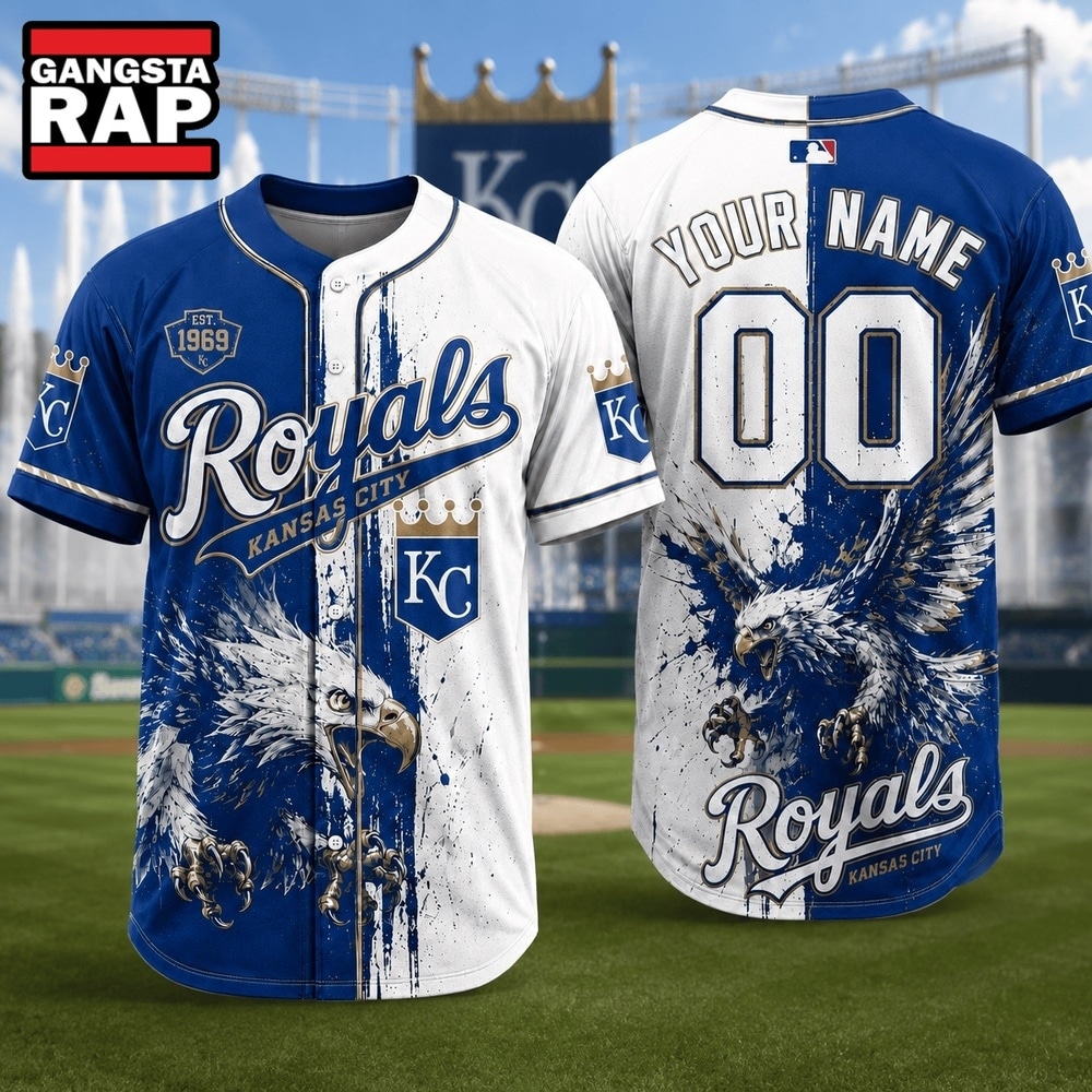 Kansas City Royals 2026 MLB Eagle America Personalized Baseball Jersey , MLB Baseball Jersey Kansas City Royals 2026 Mlb Eagle America Personalized Baseball Jersey