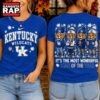 Kentucky Wildcats 2026 NCAA Autumn Festive Cheer T Shirt , NCAA 3D Shirt Kentucky Wildcats 2026 Ncaa Autumn Festive Cheer T Shirt