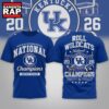 Kentucky Wildcats NCAA Road to Glory 2026 Football Champions 3D Shirt , NCAA 3D Shirt Kentucky Wildcats Ncaa Road TO Glory 2026 Football Champions 3D Shirt