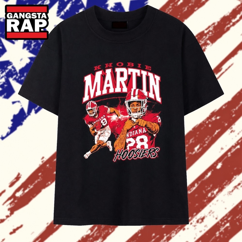 Khobie Martin graphic Indiana Hoosiers T Shirt, Trending 2D Shirt Khobie Martin Graphic Indiana Hoosiers T Shirt