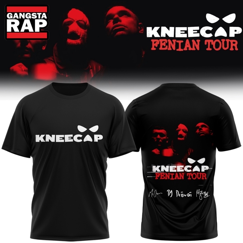 KNEECAP FENIAN TOUR Signature 2026 New Design 3D Shirt , Music Trend Shirt KNEECAP FENIAN TOUR Signature 2026 New Design 3D Shirt , Music Trend Shirt