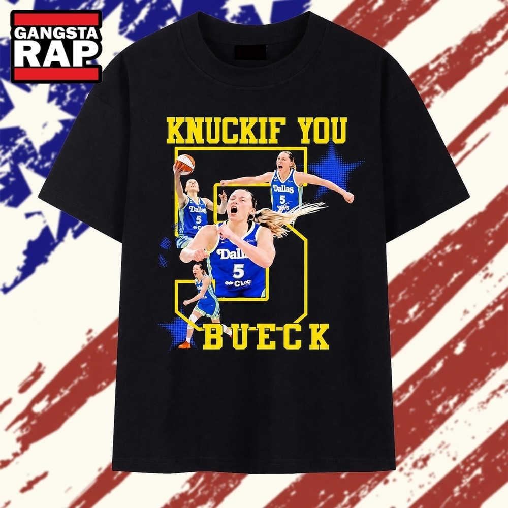 Knuck If You Bueck Dallas Wings Paige Bueckers T Shirt , Vintage Trending Shirt Knuck IF You Bueck Dallas Wings Paige Bueckers T Shirt