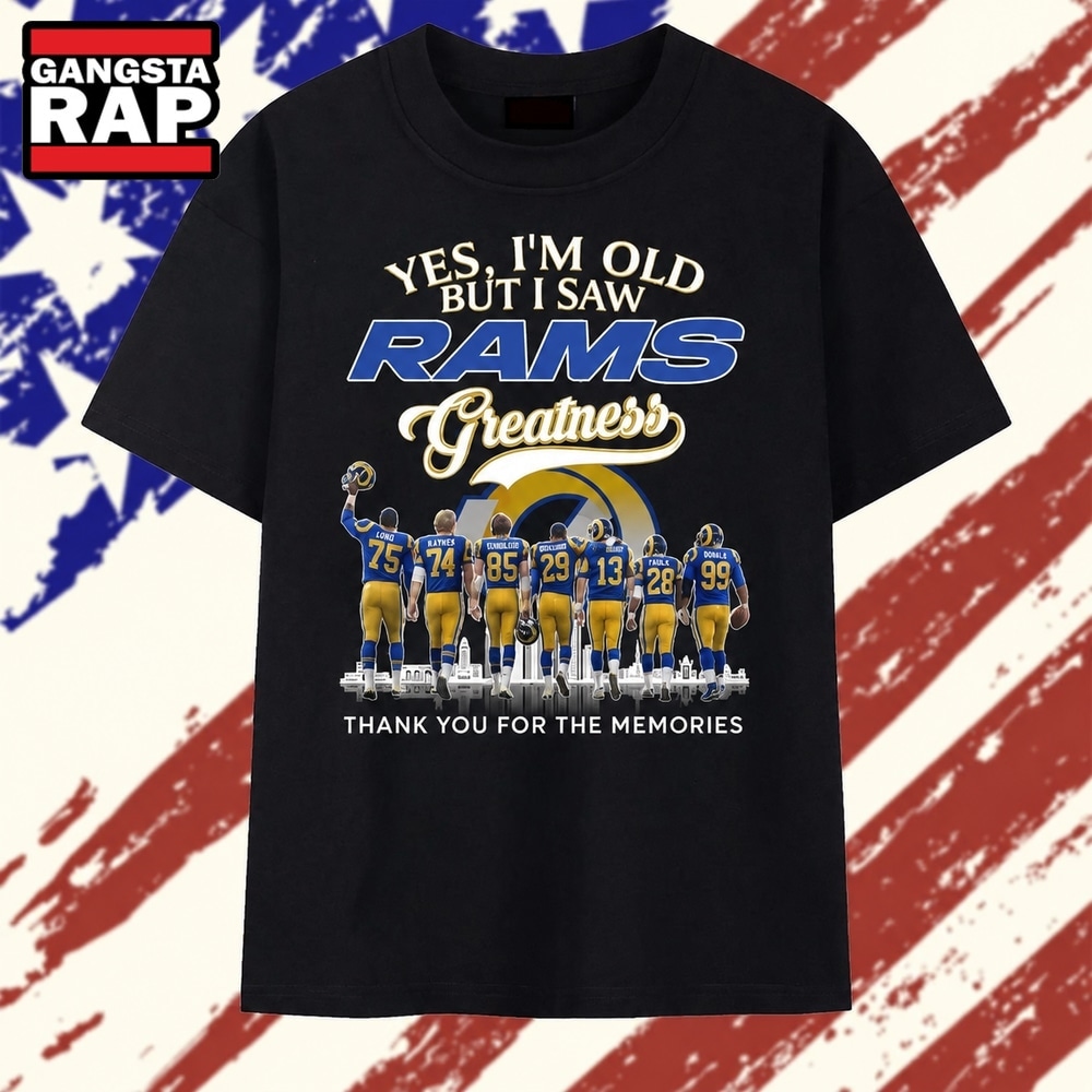 LA Rams Greatness Legends Skyline Vintage Graphic 2026 T Shirt , Trending 2D Shirt LA Rams Greatness Legends Skyline Vintage Graphic 2026 T Shirt