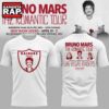 Las Vegas Raiders x Bruno Mars The Romantic Tour White T Shirt, Trending 3D Music Shirt Las Vegas Raiders X Bruno Mars The Romantic Tour White T Shirt