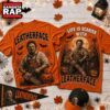 Life Is Scarier With Leatherface Halloween 2026 3D Shirt , Music Trend Shirt Life IS Scarier With Leatherface Halloween 2026 3D Shirt