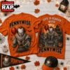 Life Is Scarier With Pennywise Halloween 2026 3D Shirt , Music Trend Shirt Life IS Scarier With Pennywise Halloween 2026 3D Shirt