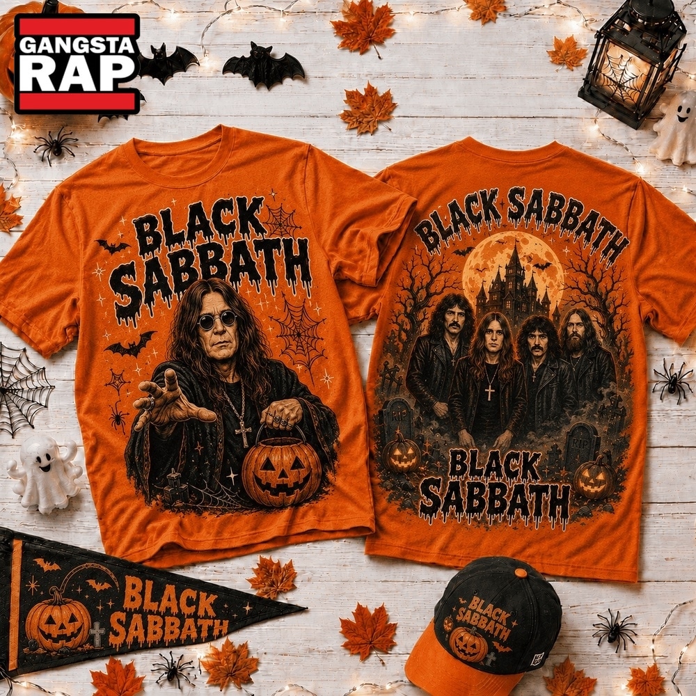 Life Is Scary Without Black Sabbath Halloween 2026 3D Shirt , Music Trending 3D Shirt Life IS Scary Without Black Sabbath Halloween 2026 3D Shirt