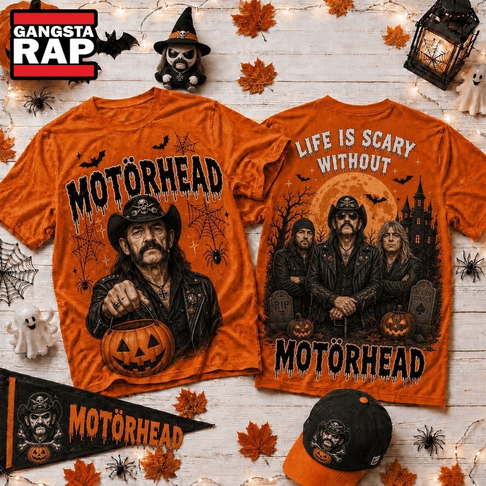 Life Is Scary Without Motörhead Halloween 2026 3D Shirt , Music Trending 3D Shirt Life IS Scary Without Motorhead Halloween 2026 3D Shirt