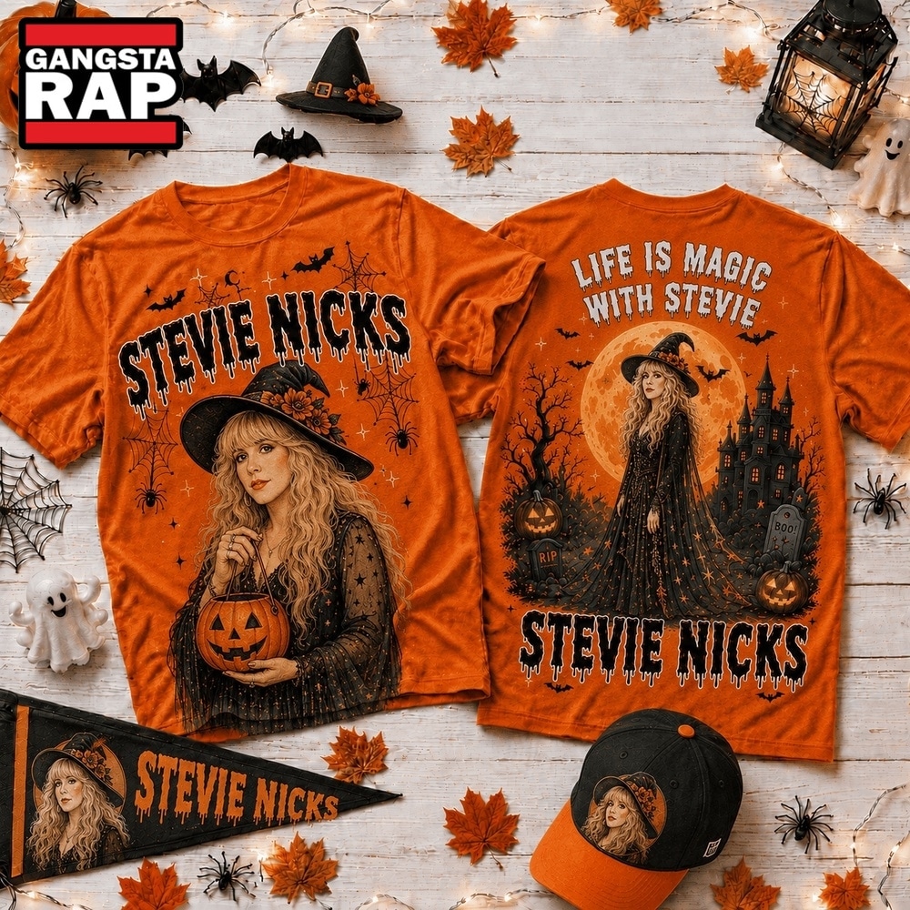 Life Is Scary Without Stevie Nicks Halloween 2026 3D Shirt , Music Trending 3D Shirt Life IS Scary Without Stevie Nicks Halloween 2026 3D Shirt