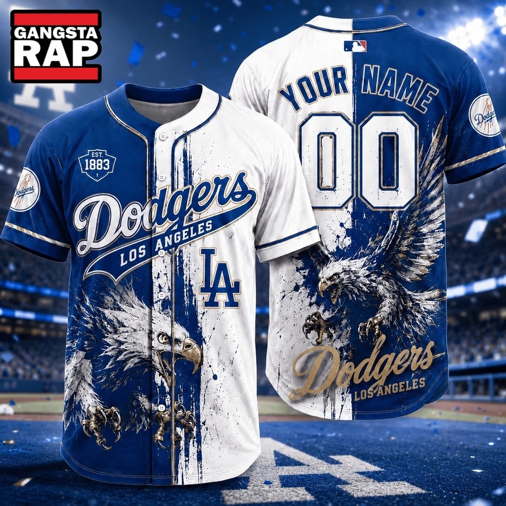Los Angeles Dodgers 2026 MLB Eagle America Personalized Baseball Jersey , MLB Baseball Jersey Los Angeles Dodgers 2026 Mlb Eagle America Personalized Baseball Jersey