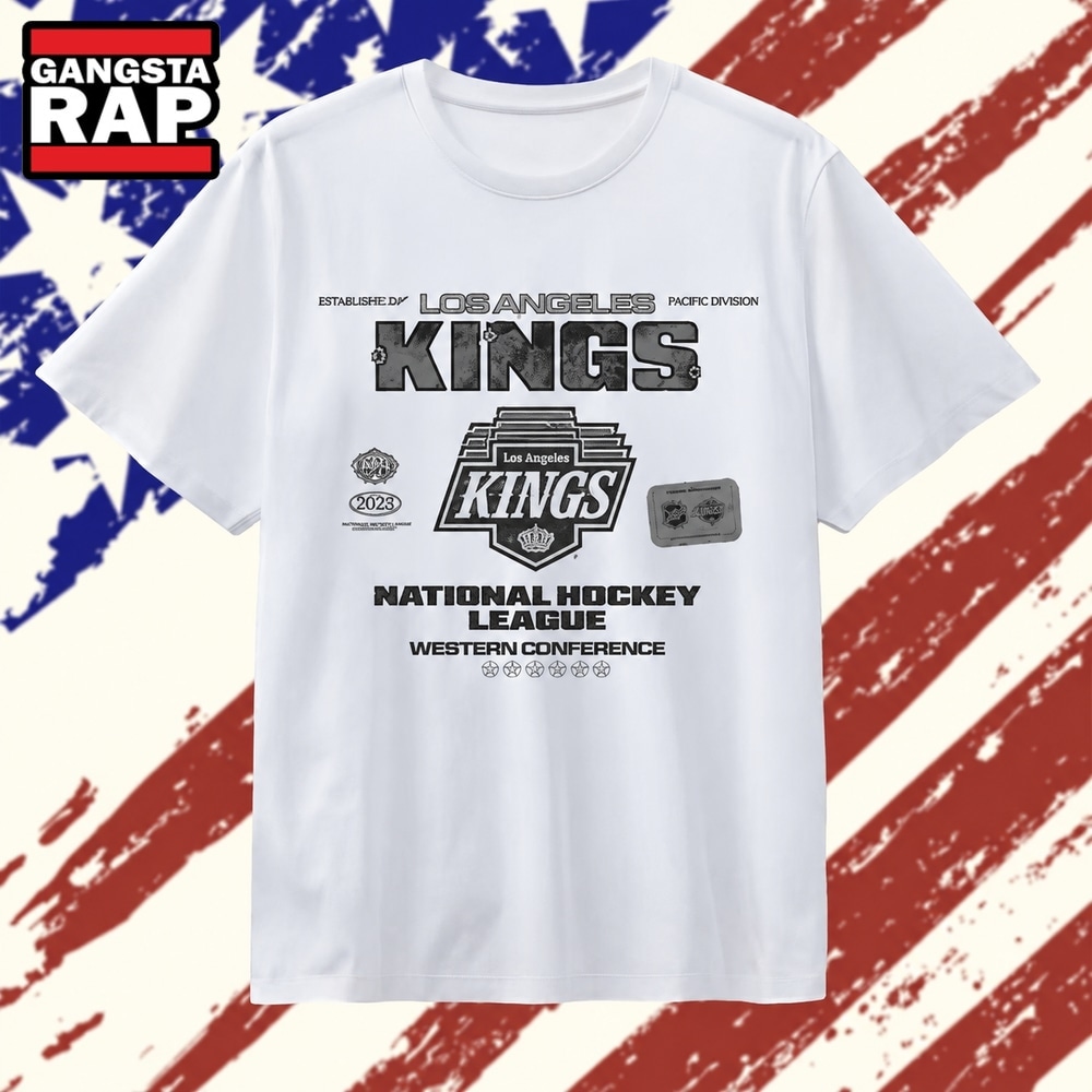 Los Angeles Kings 2026 Western Conference T Shirt, Trending 2D Shirt Los Angeles Kings 2026 Western Conference T Shirt, Trending 2D Shirt